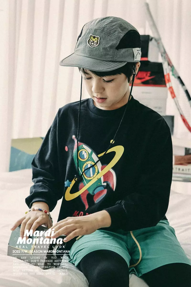 Mardi Montana - Korean Children Fashion - #kidzfashiontrend - Rocket Tee - 4