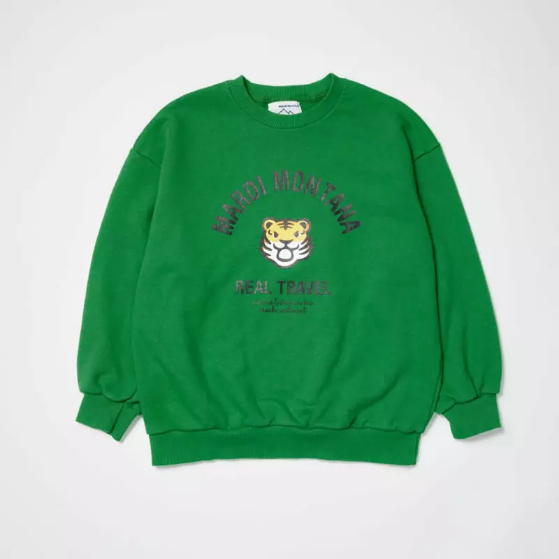 Mardi Montana - Korean Children Fashion - #childrensboutique - Tiger Sweatshirt - 2