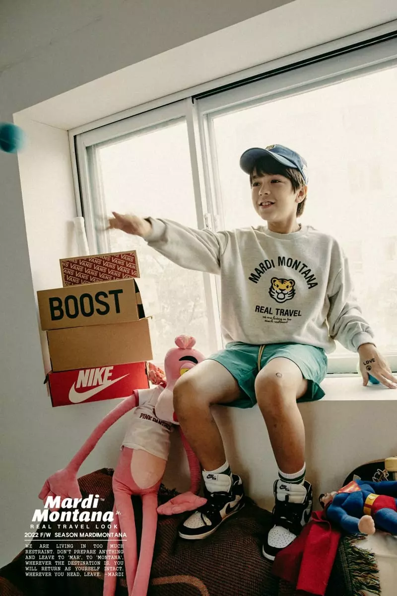 Mardi Montana - Korean Children Fashion - #designkidswear - Tiger Sweatshirt - 4