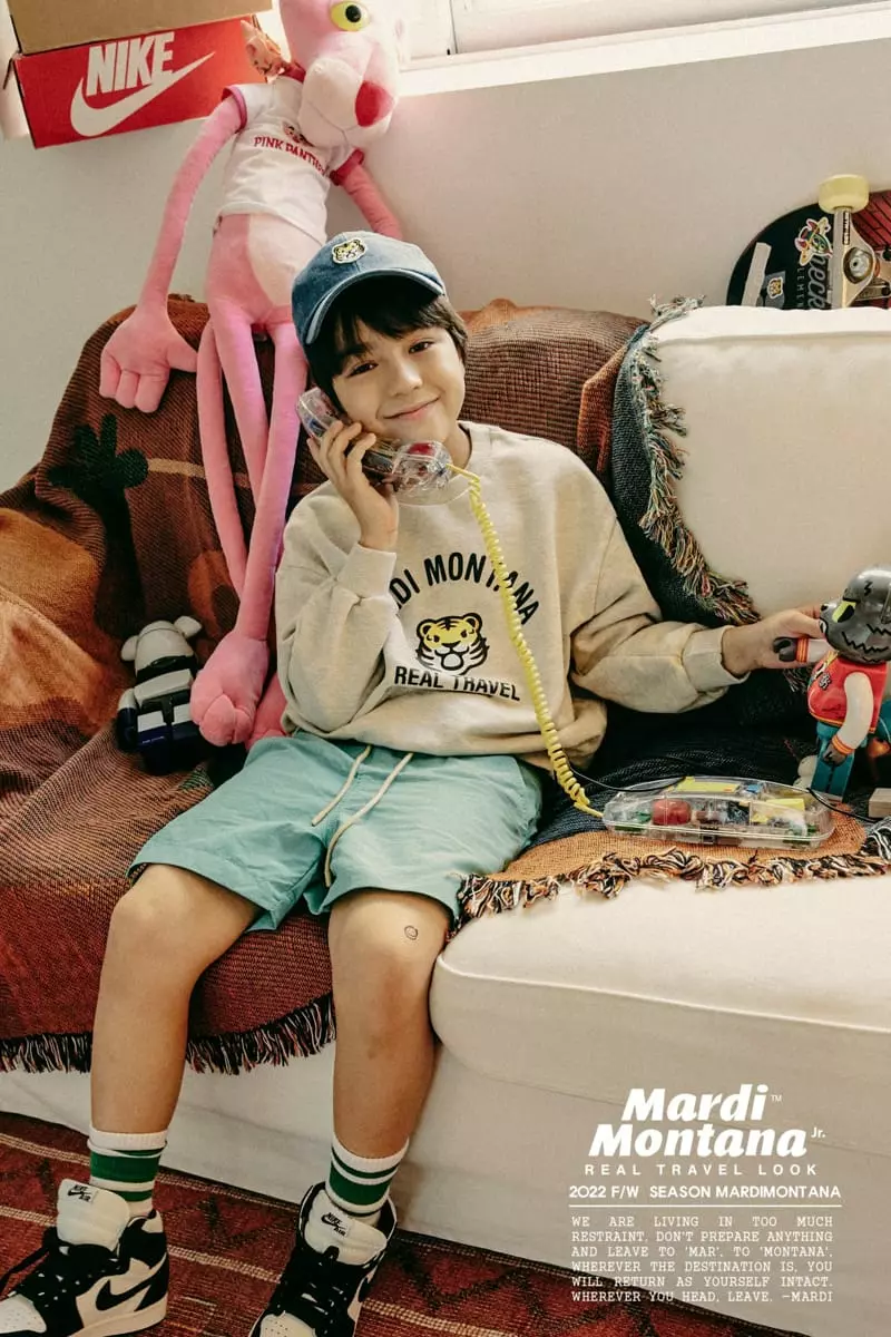 Mardi Montana - Korean Children Fashion - #fashionkids - Tiger Sweatshirt - 5
