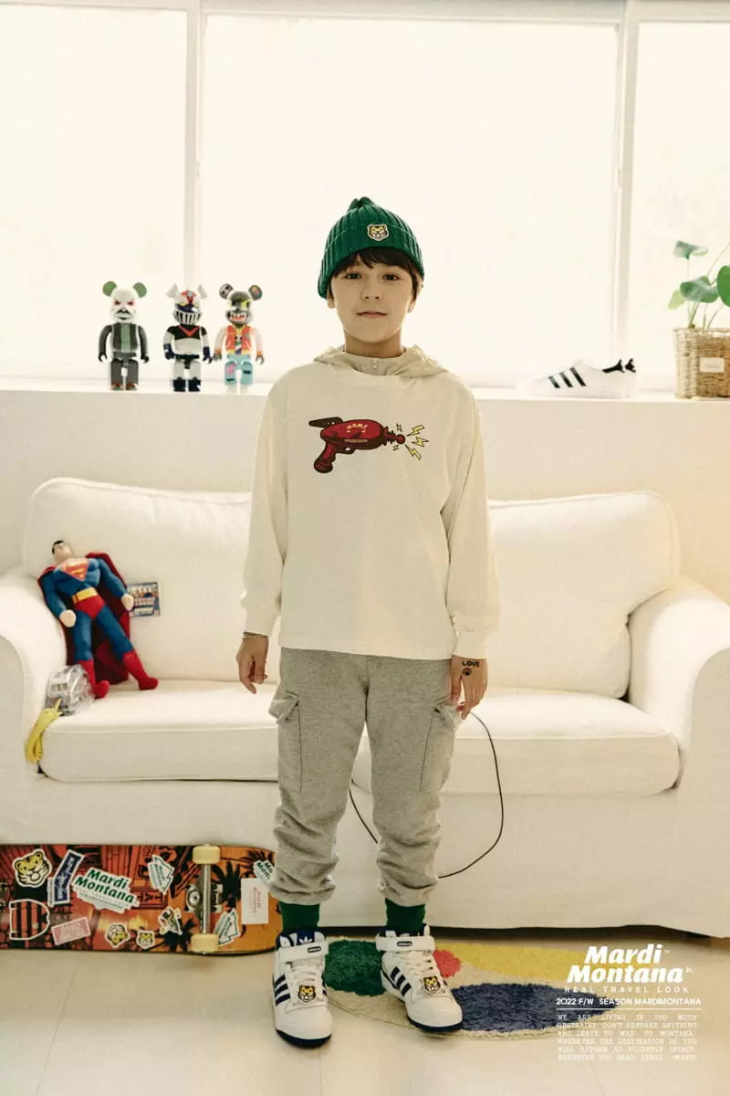 Mardi Montana - Korean Children Fashion - #kidsshorts - Ray Tee - 2