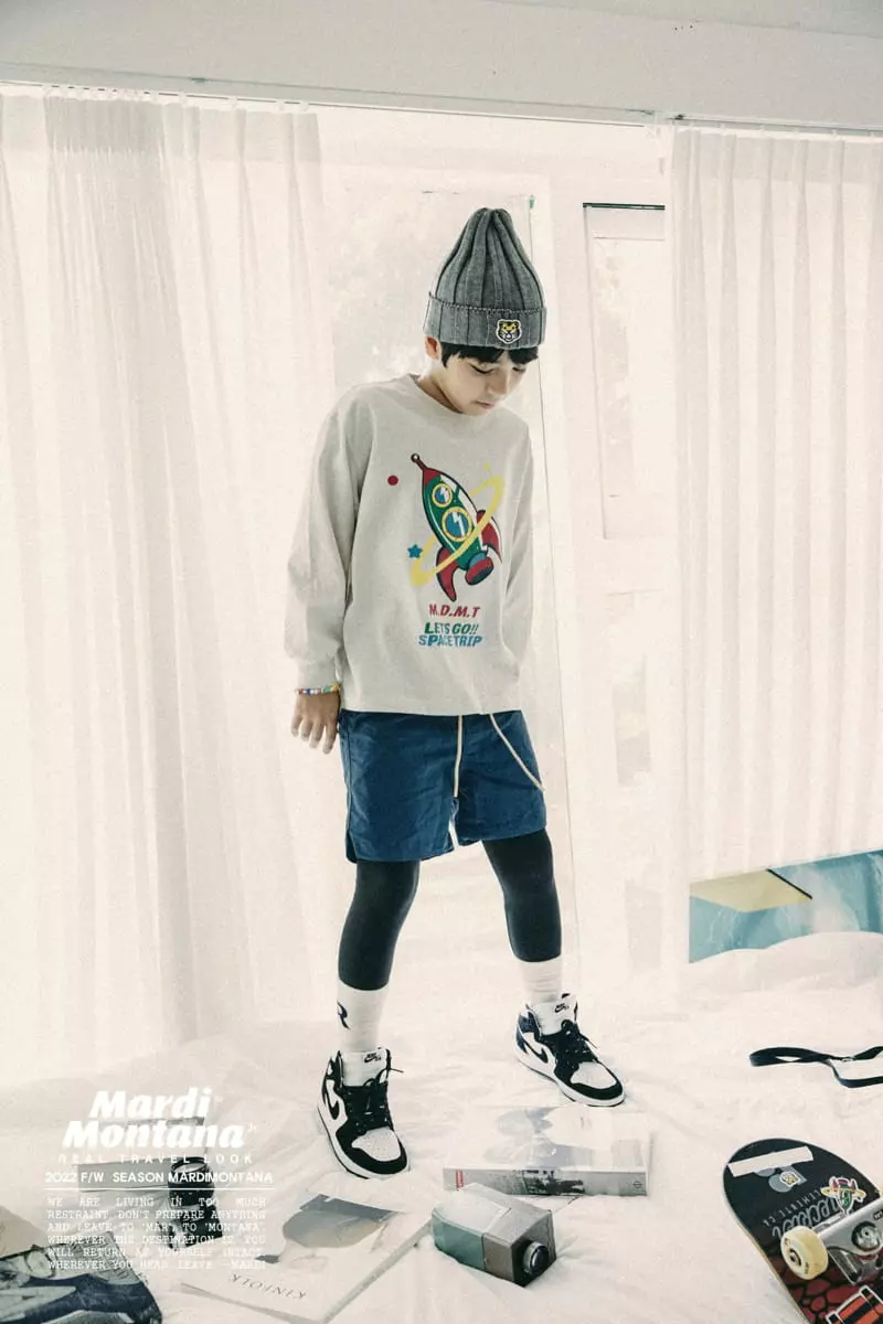 Mardi Montana - Korean Children Fashion - #kidsstore - Rocket Tee - 2