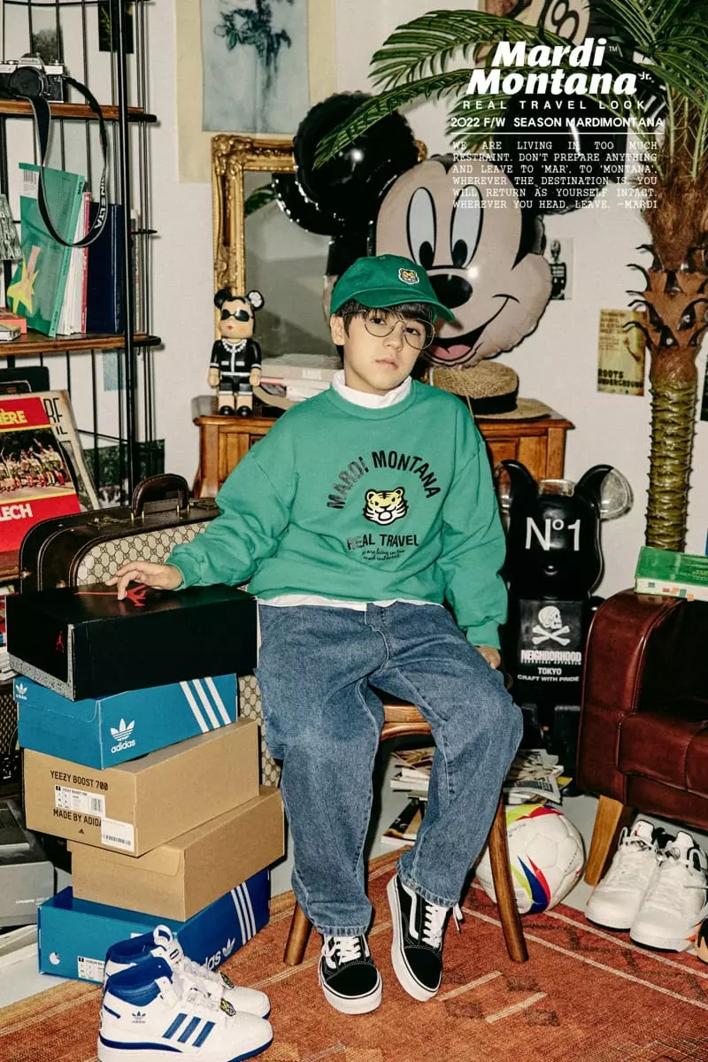 Mardi Montana - Korean Children Fashion - #kidzfashiontrend - Tiger Sweatshirt - 8