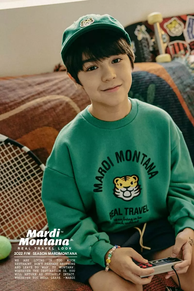 Mardi Montana - Korean Children Fashion - #littlefashionista - Tiger Sweatshirt - 10