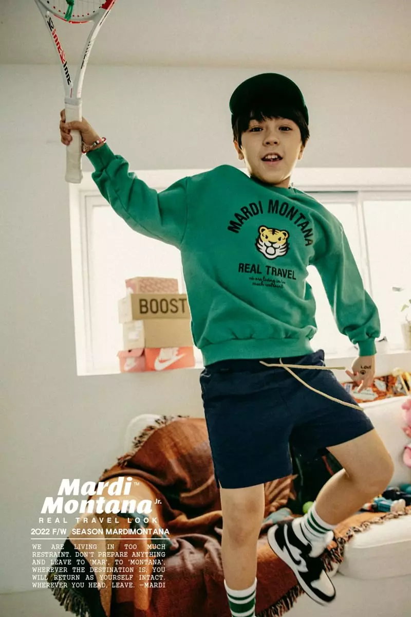 Mardi Montana - Korean Children Fashion - #minifashionista - Tiger Sweatshirt - 12