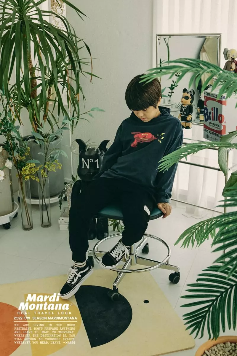 Mardi Montana - Korean Children Fashion - #stylishchildhood - Terry Pants - 10