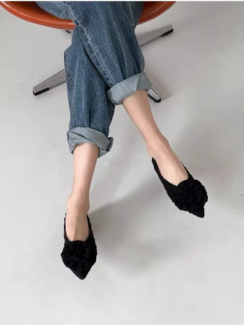 Marie - Korean Women Fashion - #momslook - 1116u Flats - 7