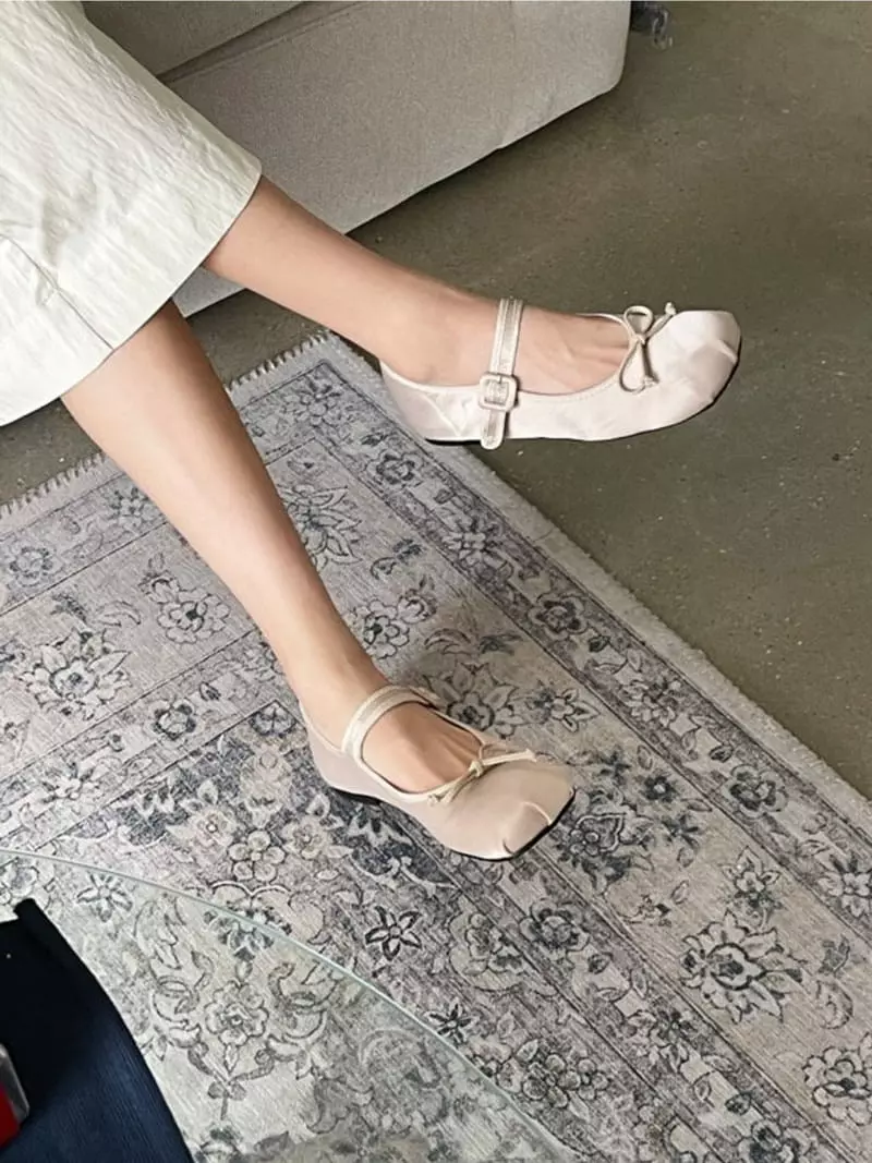 Marie - Korean Women Fashion - #momslook - 1115u Flats - 2