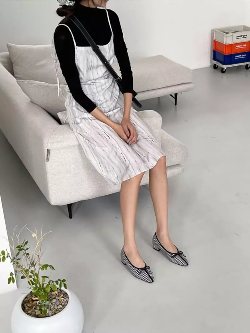 Marie - Korean Women Fashion - #momslook - 1114u Flats - 11