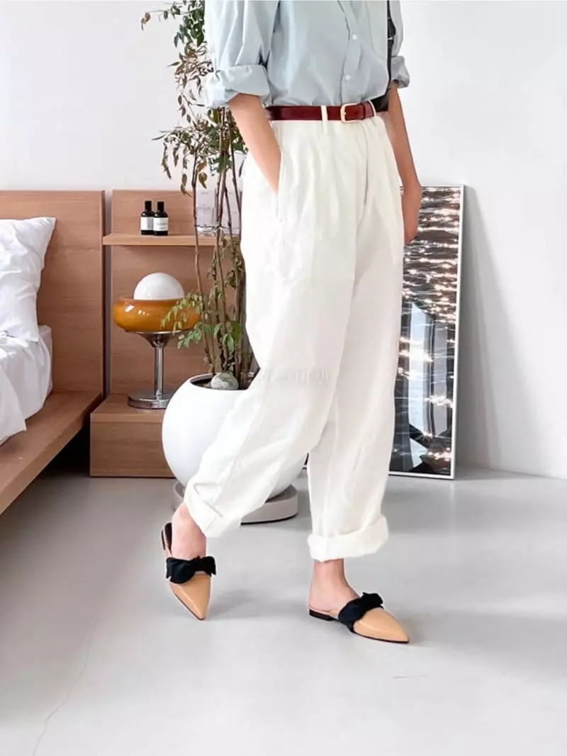 Marie - Korean Women Fashion - #momslook - 1109u Flats - 12
