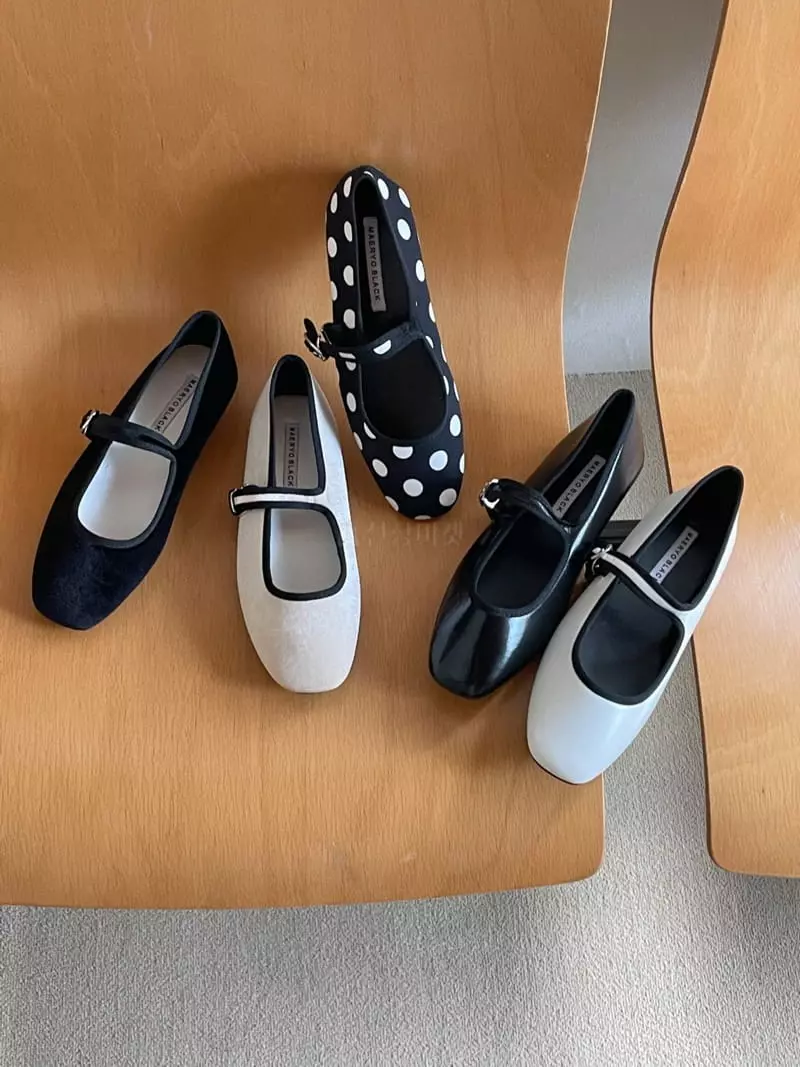 Marie - Korean Women Fashion - #momslook - 102 Flats