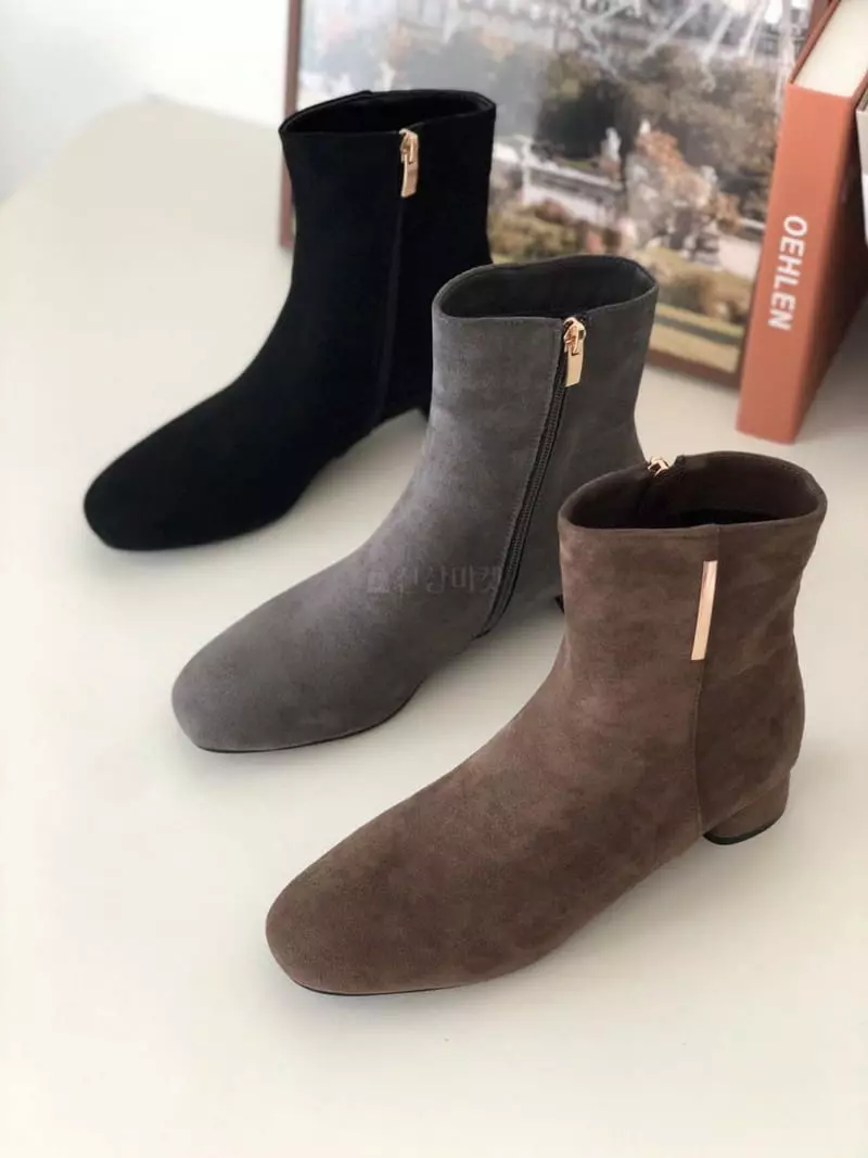 Marie - Korean Women Fashion - #momslook - 218r Boots - 3
