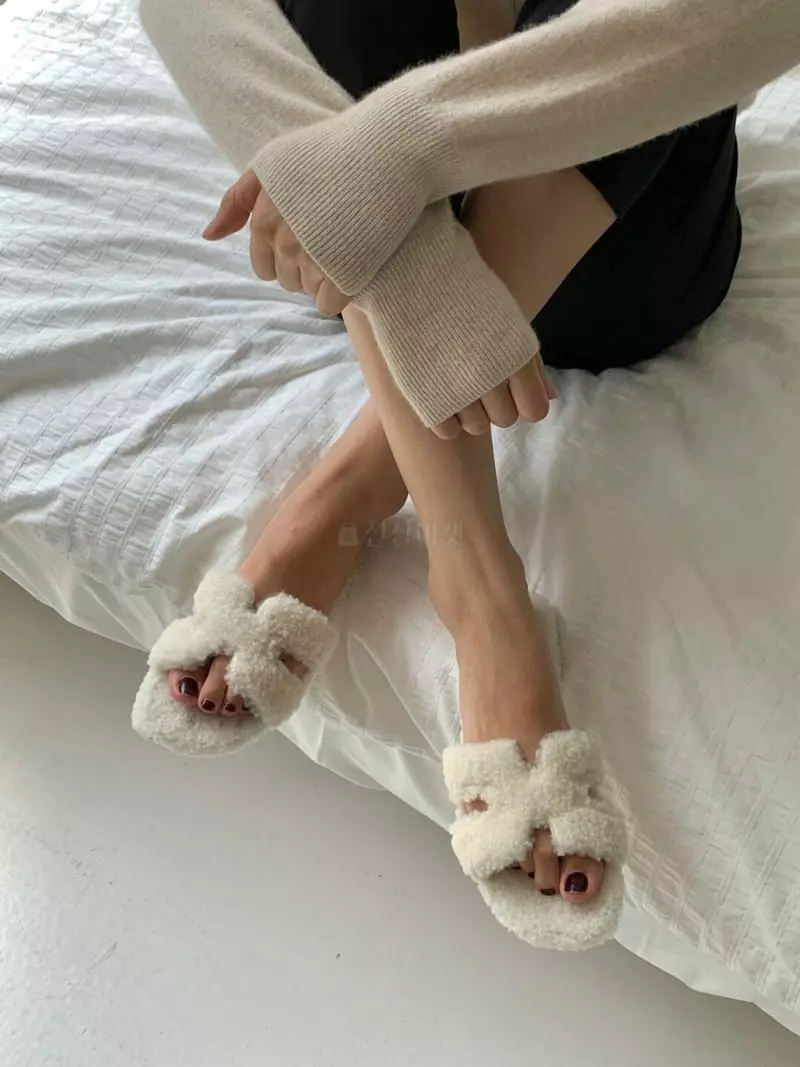 Marie - Korean Women Fashion - #momslook - u1076 Slipper - 12