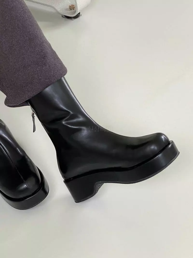 Marie - Korean Women Fashion - #momslook - 2025 Boots - 12