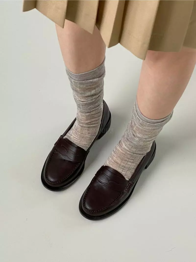 Marie - Korean Women Fashion - #momslook - 2024h Loafer - 5