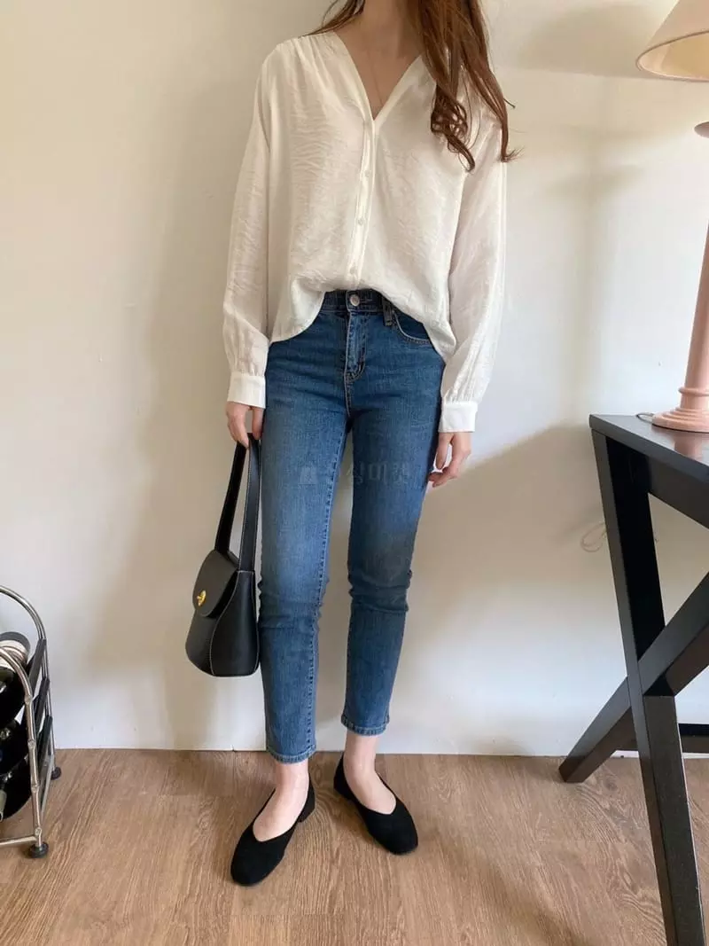 Marie - Korean Women Fashion - #momslook - 200r Flats - 5