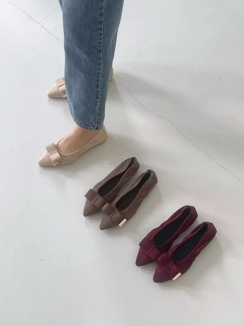 Marie - Korean Women Fashion - #momslook - 199r Flats - 3