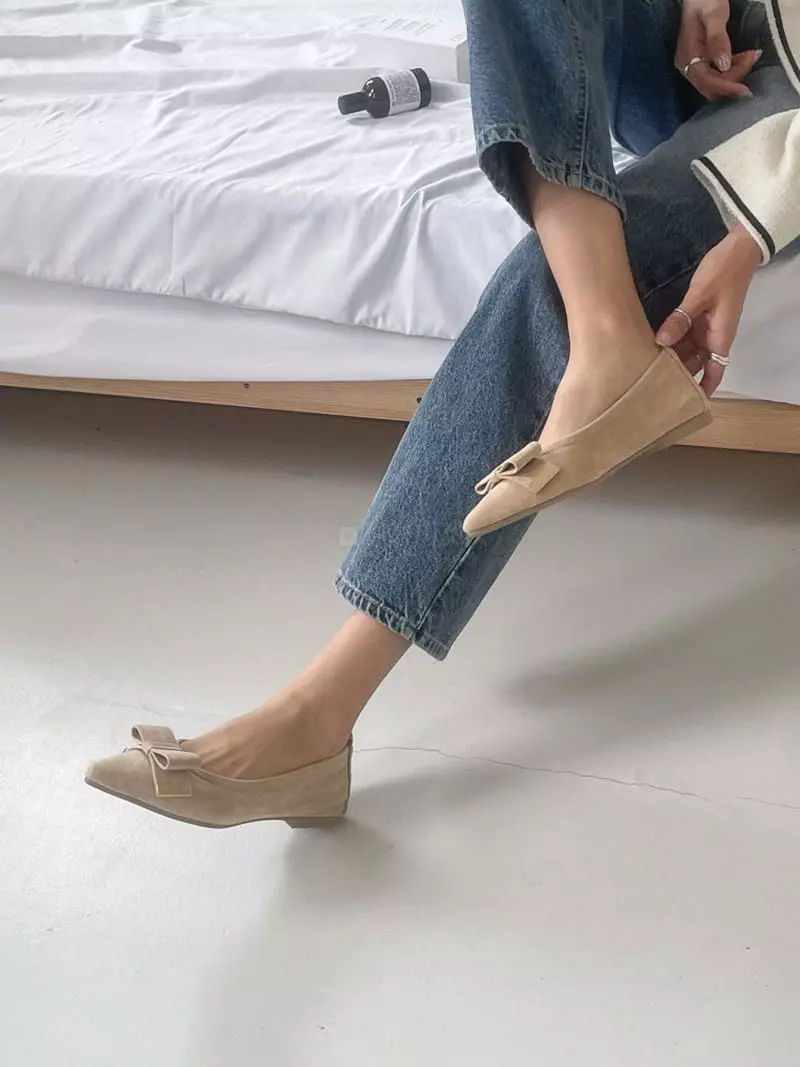 Marie - Korean Women Fashion - #momslook - 199r Flats - 5