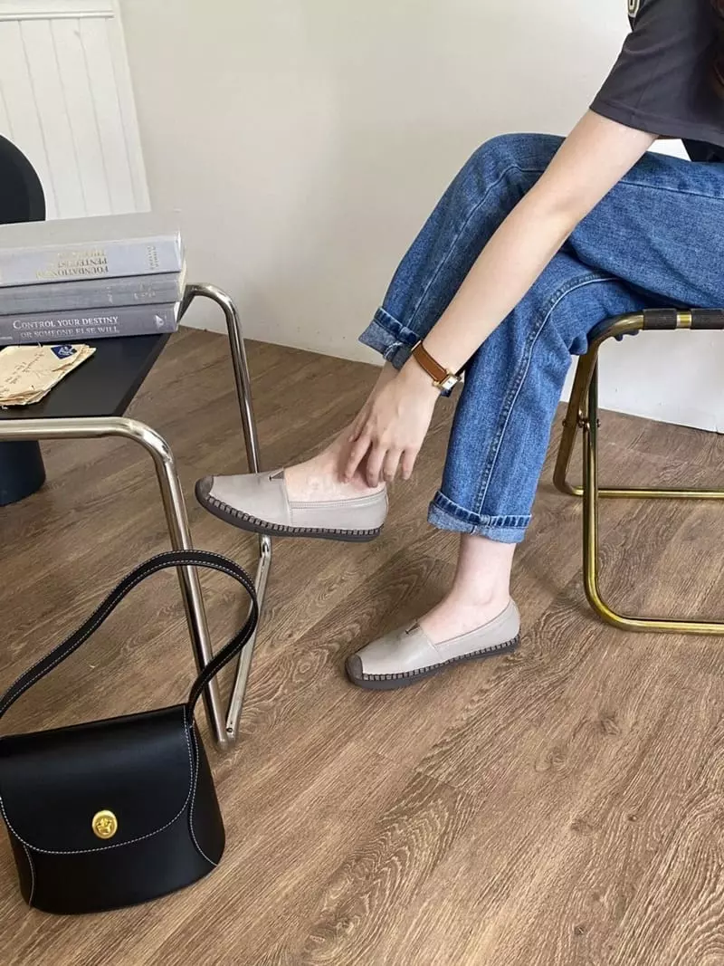 Marie - Korean Women Fashion - #momslook - 195r Flats - 3
