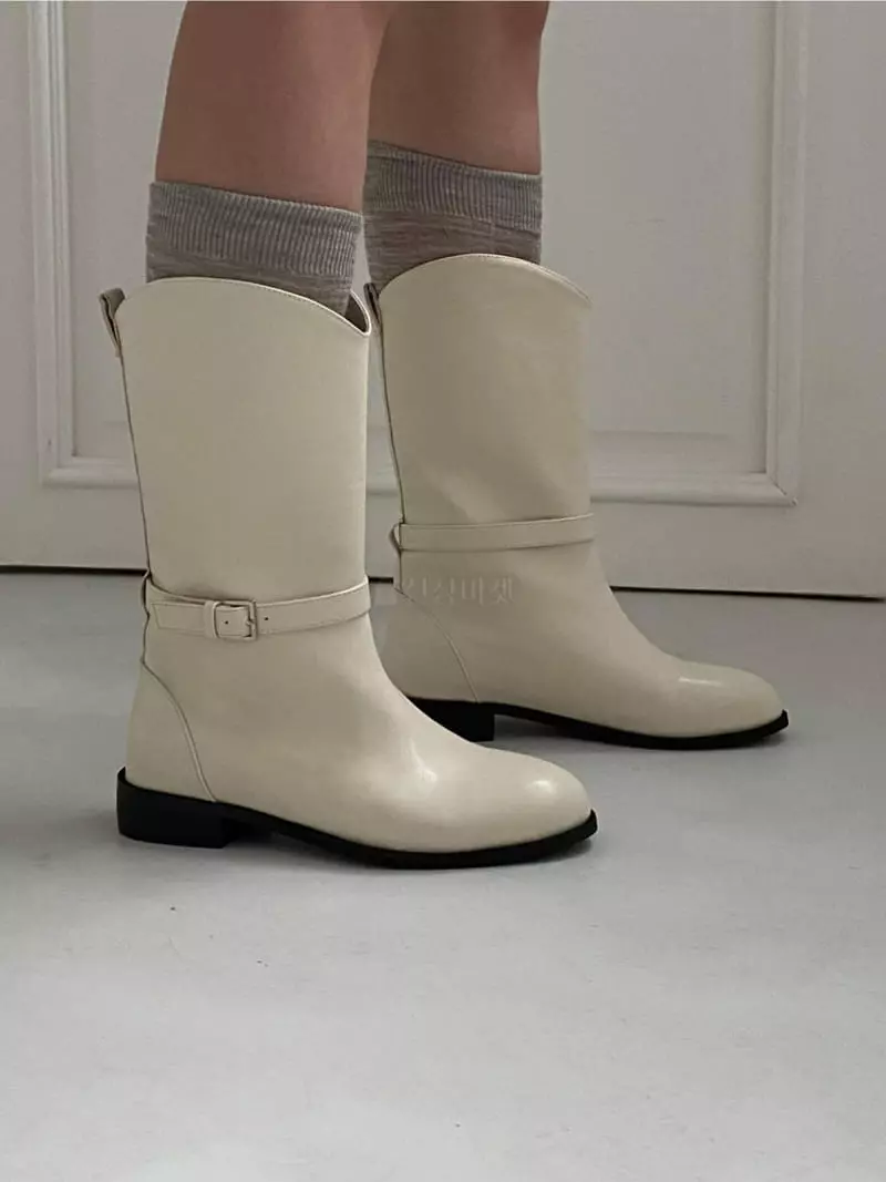 Marie - Korean Women Fashion - #momslook - h2033 Boots - 11
