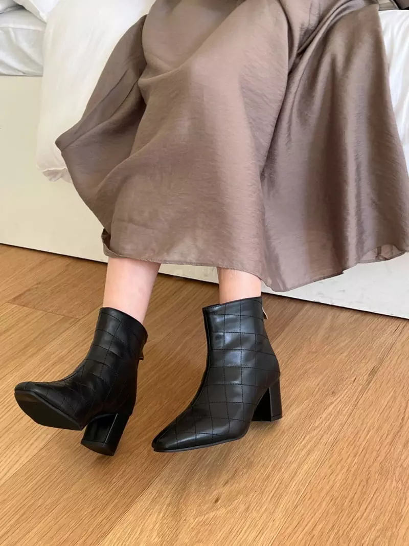 Marie - Korean Women Fashion - #restrostyle - 024mr Boots - 5