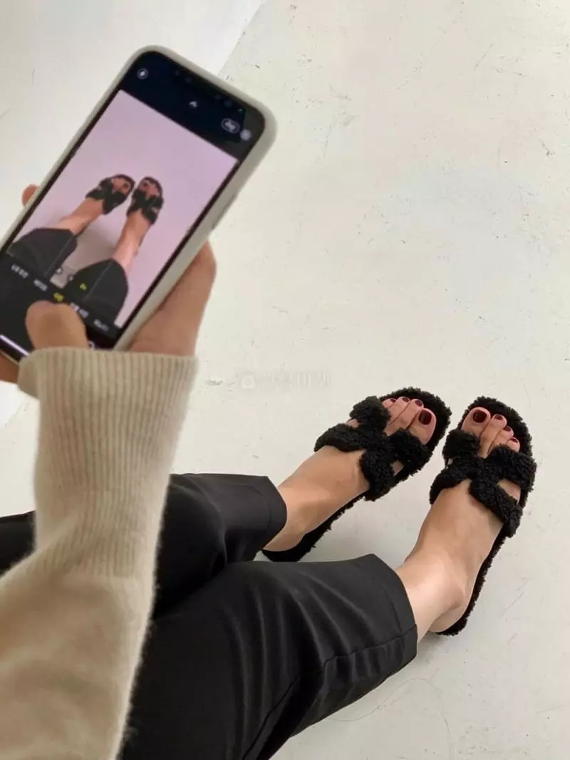 Marie - Korean Women Fashion - #restrostyle - u1076 Slipper - 3