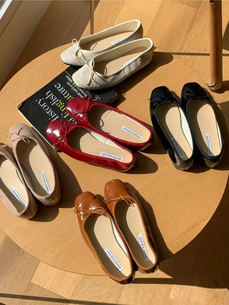 Marie - Korean Women Fashion - #restrostyle - mr107 Flats