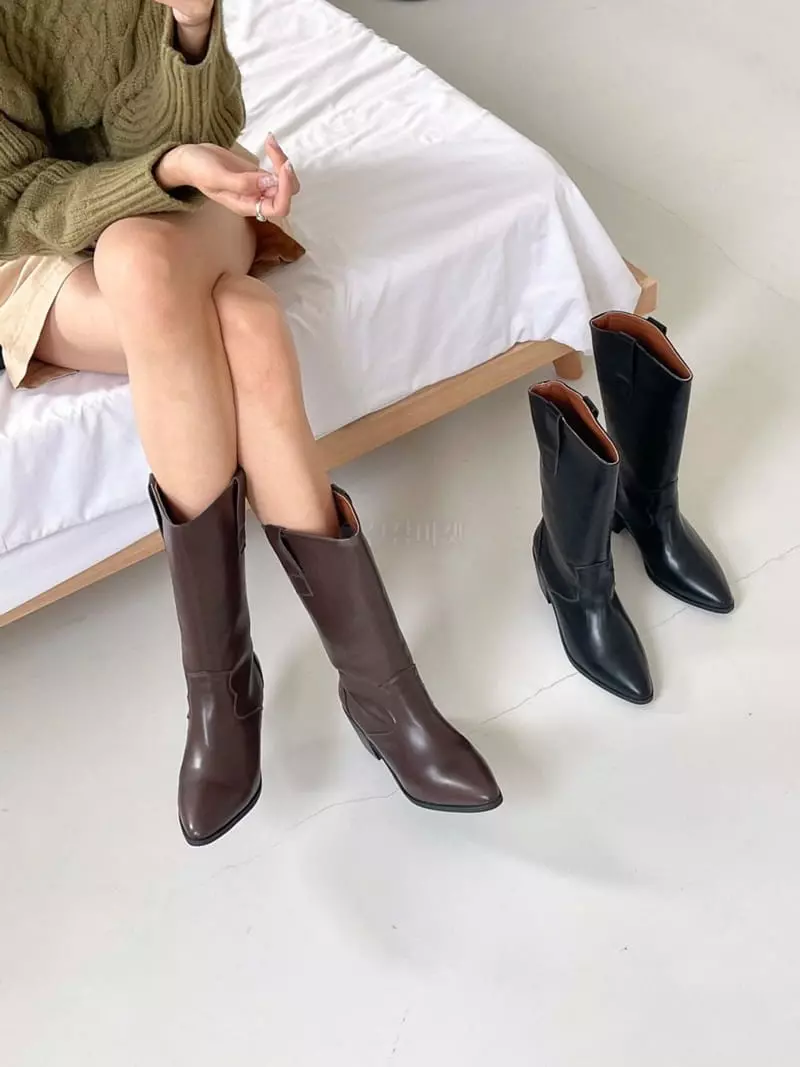 Marie - Korean Women Fashion - #restrostyle - 150r Boots - 2