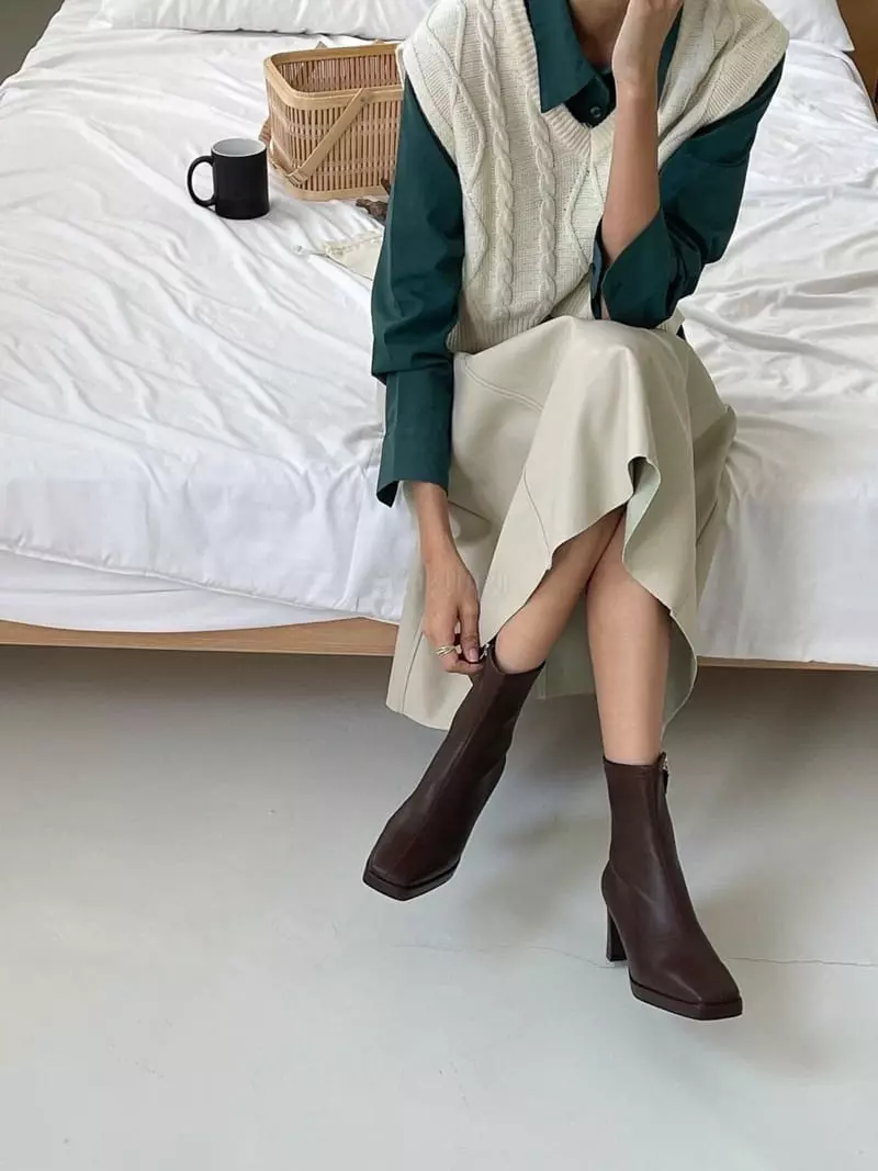 Marie - Korean Women Fashion - #romanticstyle - u1124 Boots - 6