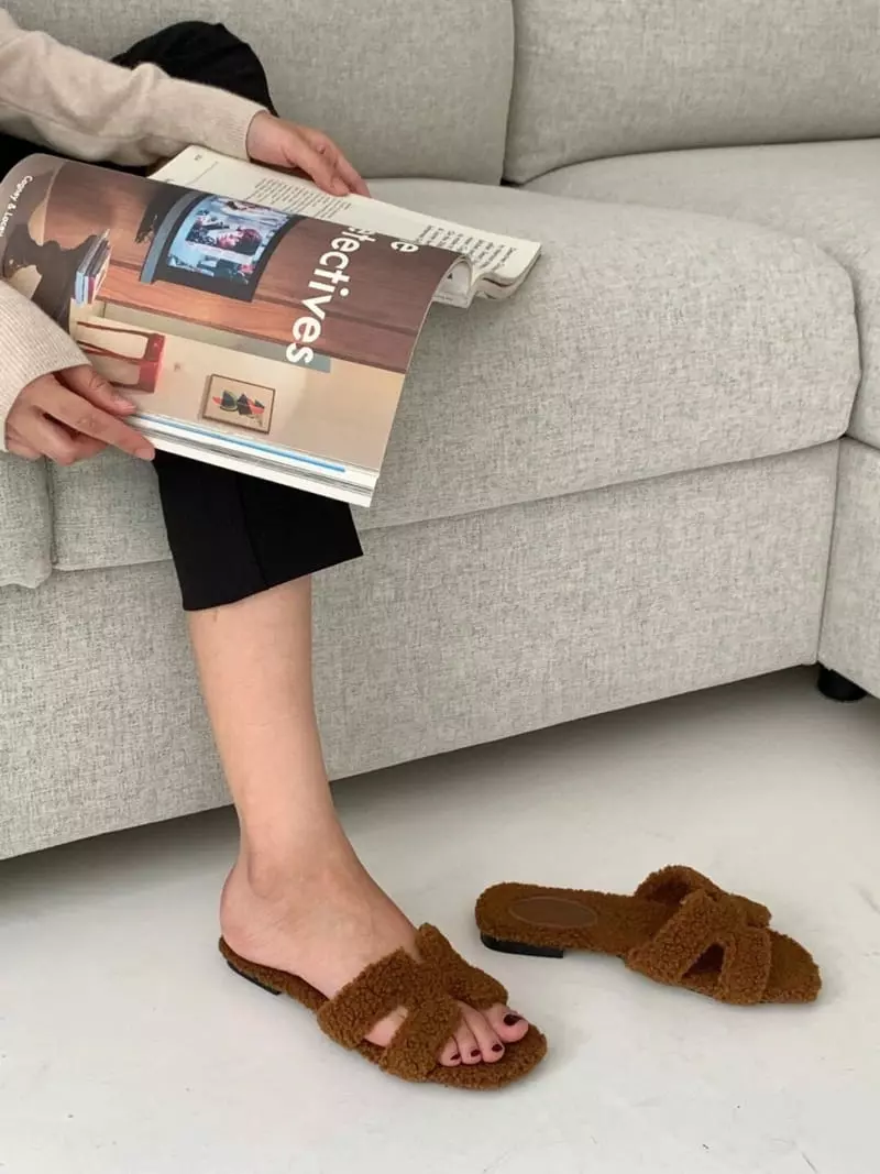 Marie - Korean Women Fashion - #shopsmall - u1076 Slipper - 5