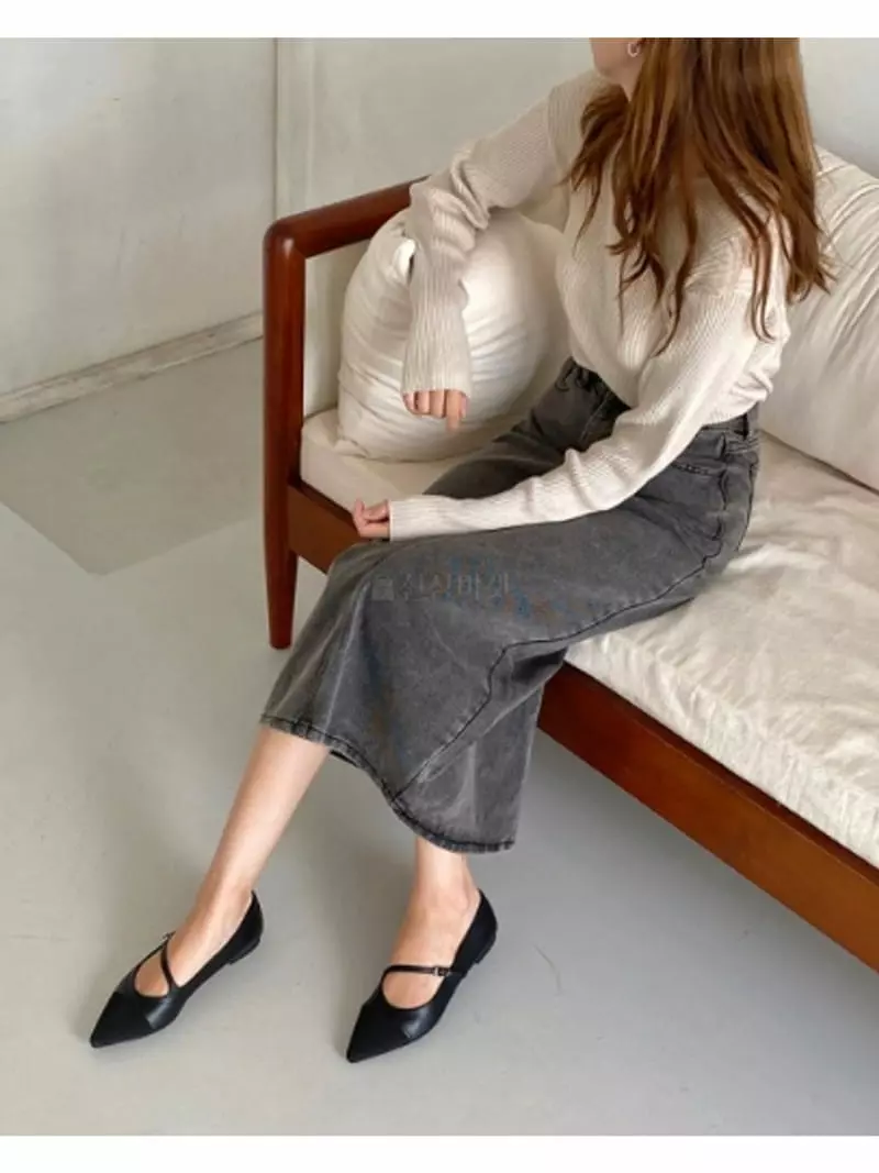 Marie - Korean Women Fashion - #romanticstyle - u1001 Flats - 4