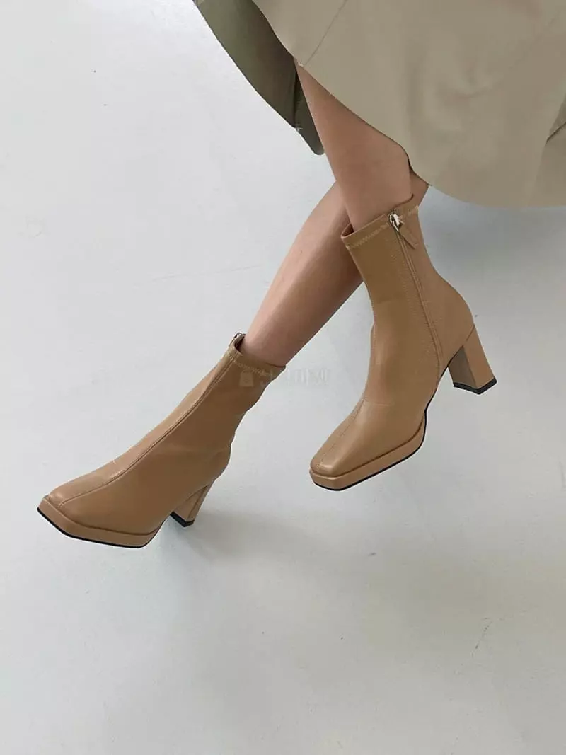 Marie - Korean Women Fashion - #thelittlethings - u1124 Boots - 9