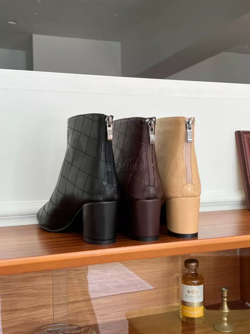 Marie - Korean Women Fashion - #vintageinspired - 024mr Boots - 2
