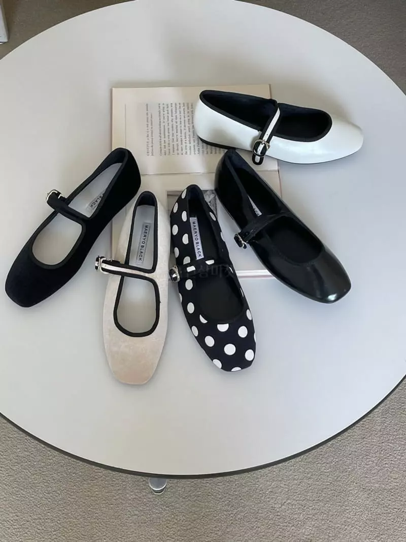 Marie - Korean Women Fashion - #vintagekidsstyle - 102 Flats - 6
