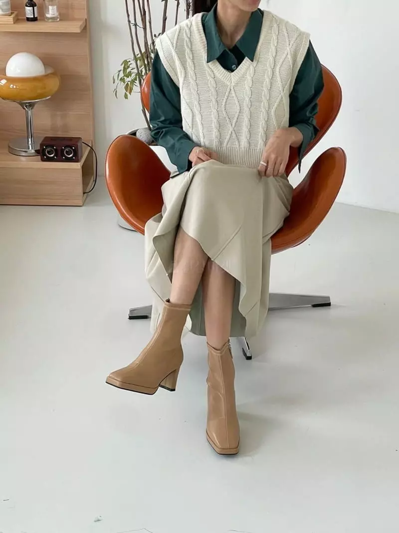 Marie - Korean Women Fashion - #womensfashion - u1124 Boots - 11