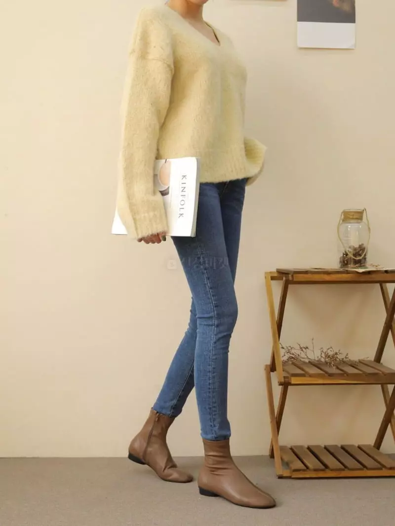 Marie - Korean Women Fashion - #womensfashion - 163r Boots - 12