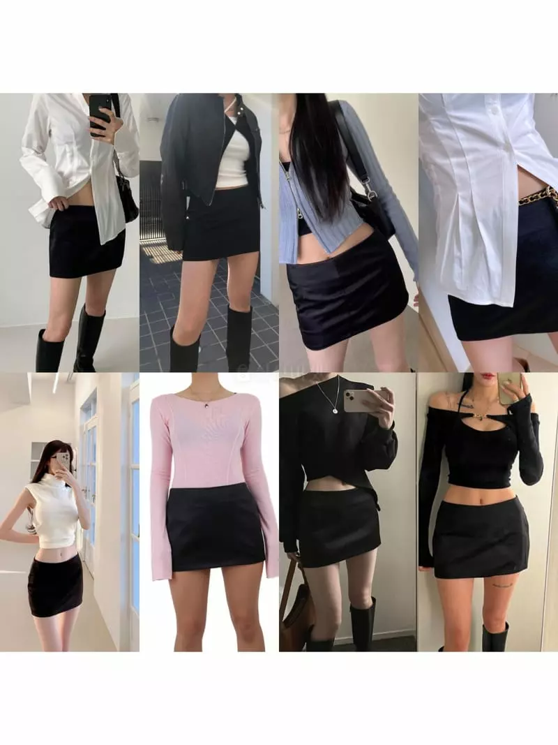 Marron - Korean Women Fashion - #momslook - Anna Mini Skort
