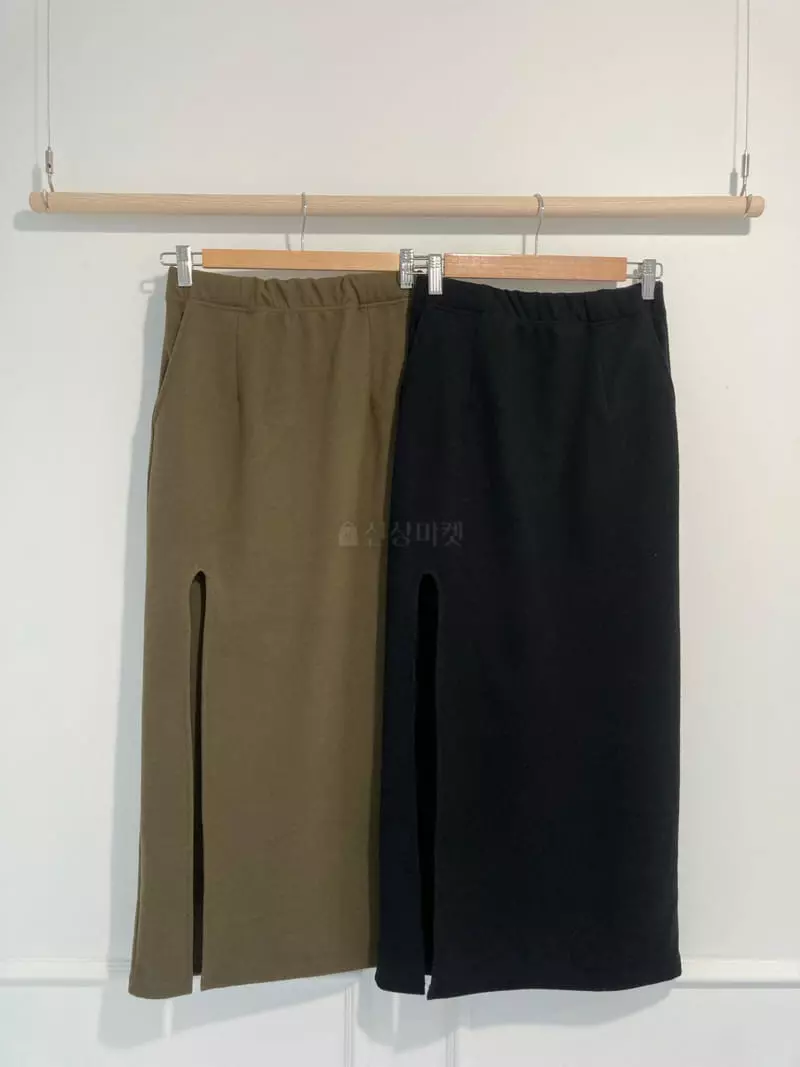 Marron - Korean Women Fashion - #womensfashion - Neo Long Skirt - 8