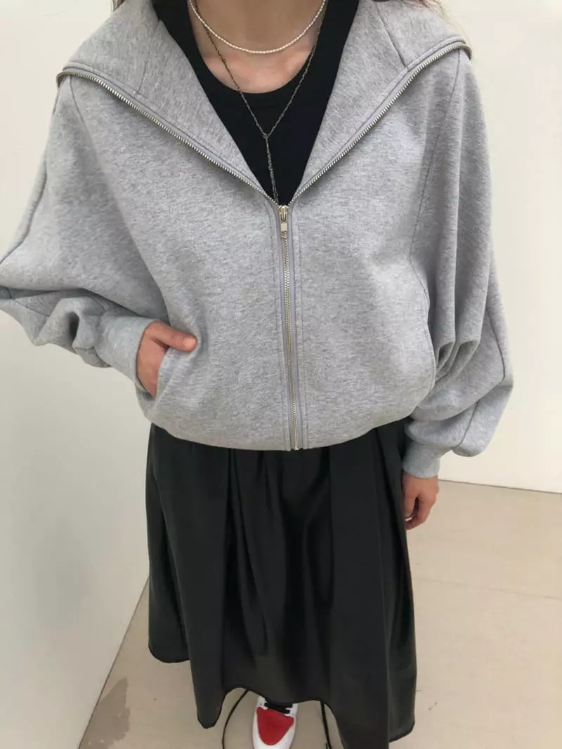 Matilda - Korean Women Fashion - #momslook - Color Zip-up - 5