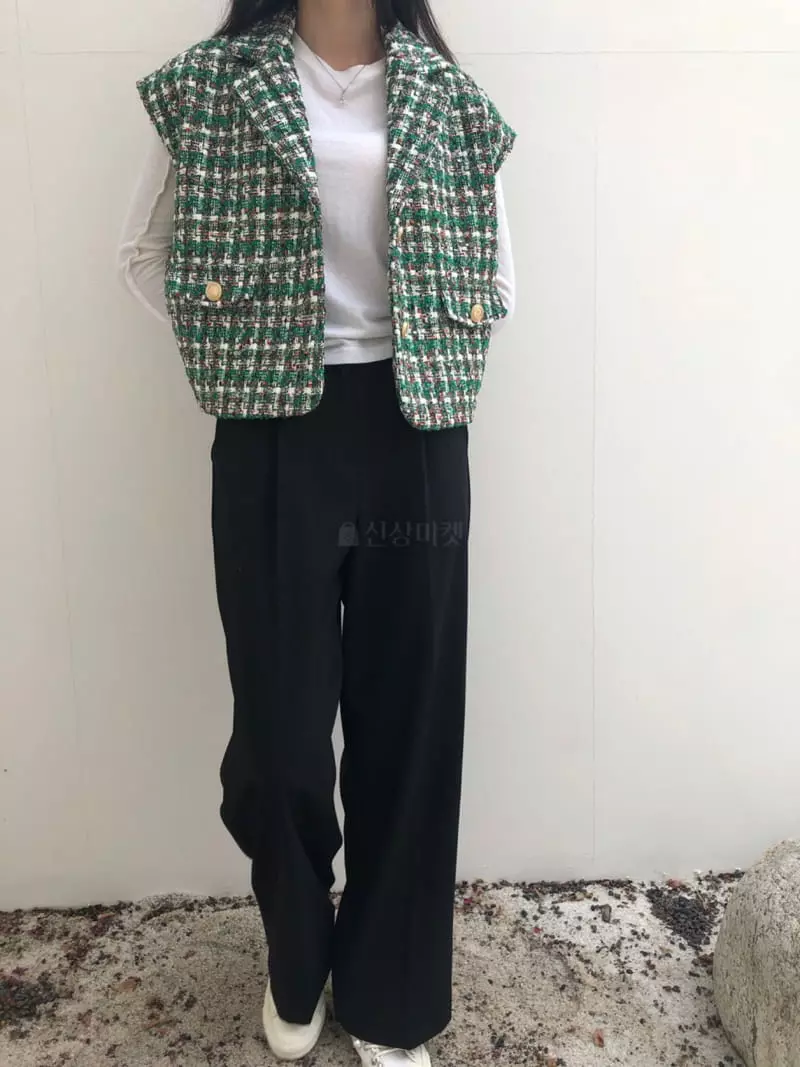 Matilda - Korean Women Fashion - #momslook - Shanny Vest - 3