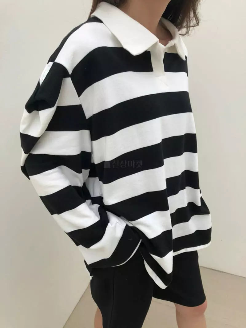 Matilda - Korean Women Fashion - #womensfashion - Stirpes Tery Tee - 4