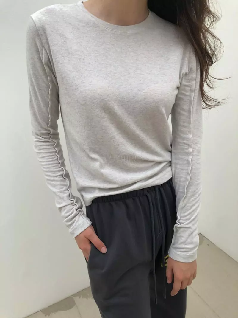 Matilda - Korean Women Fashion - #momslook - Rose Crop Tee
