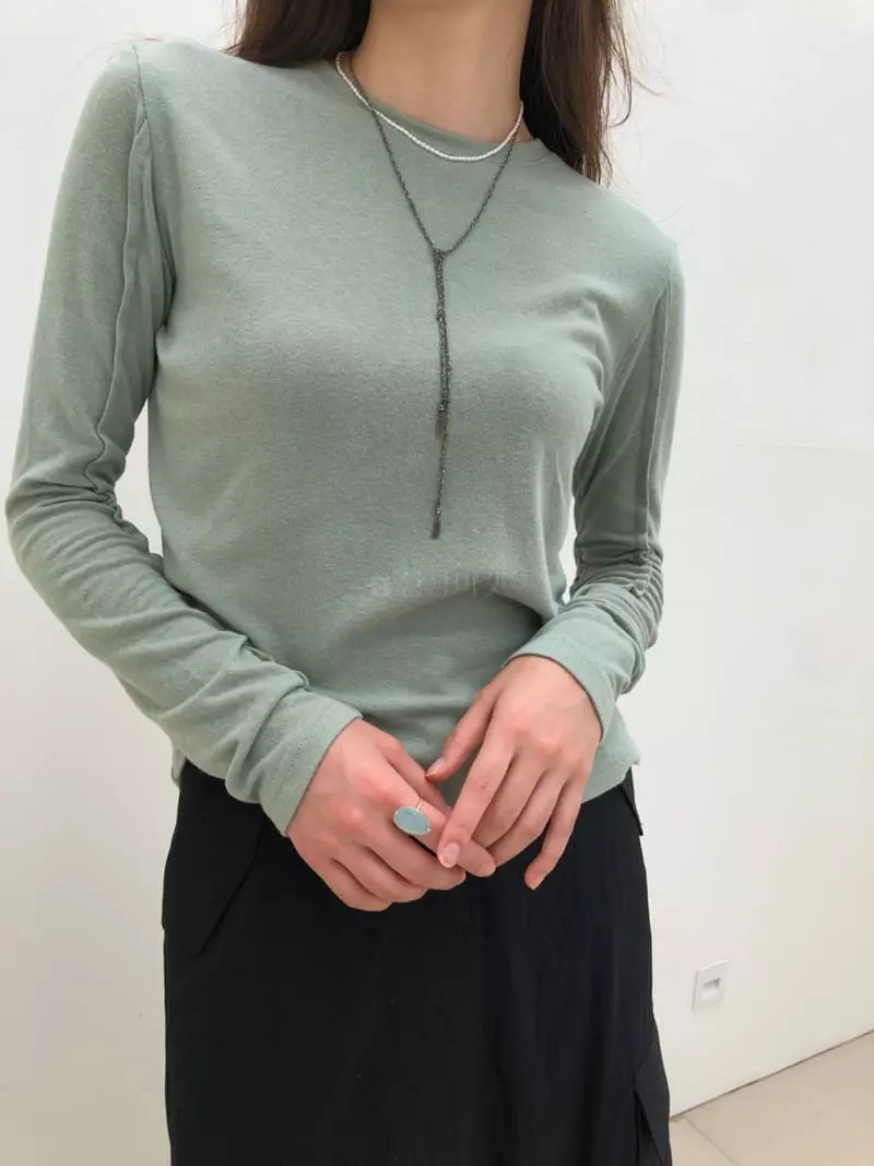 Matilda - Korean Women Fashion - #momslook - Rose Crop Tee - 3