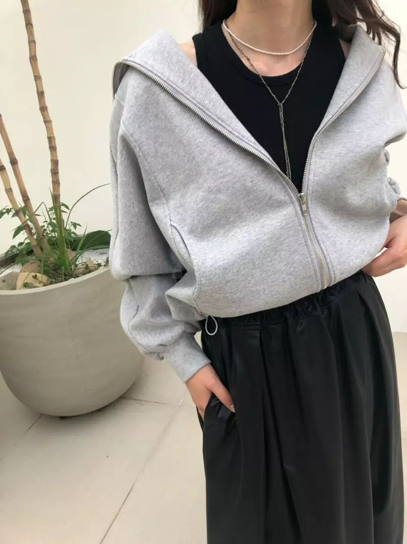 Matilda - Korean Women Fashion - #thatsdarling - Color Zip-up - 4