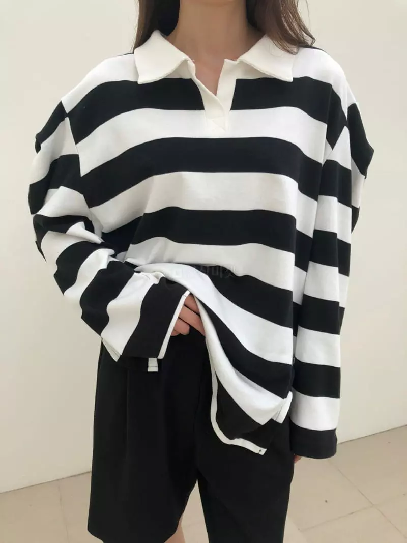 Matilda - Korean Women Fashion - #womensfashion - Stirpes Tery Tee - 5