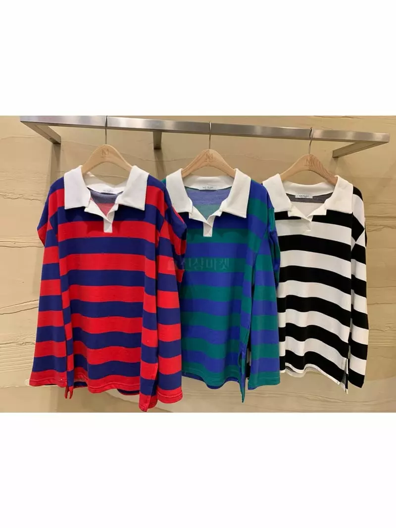 Matilda - Korean Women Fashion - #womensfashion - Stirpes Tery Tee - 7