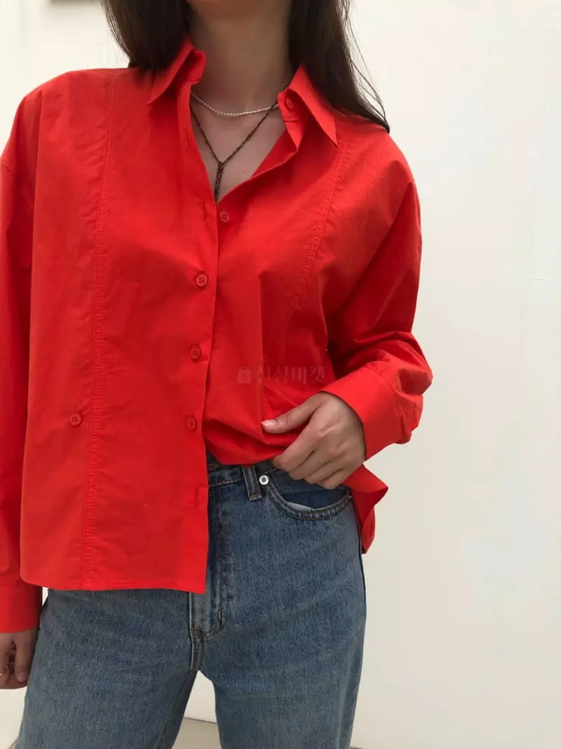 Matilda - Korean Women Fashion - #womensfashion - Bo Tem Shirt - 5