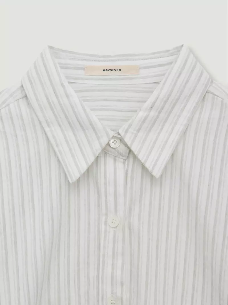 Mayseven - Korean Women Fashion - #momslook - Clay Shirt - 3