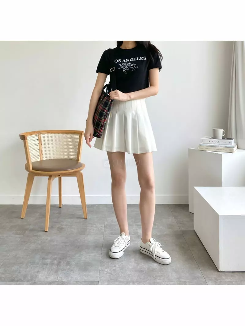 Megoshop - Korean Women Fashion - #momslook - Tantan Check Dot Bag - 11