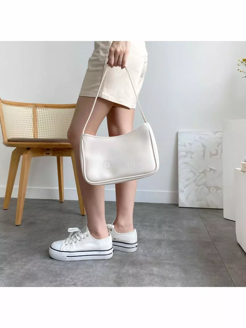 Megoshop - Korean Women Fashion - #momslook - Cream Bag - 7